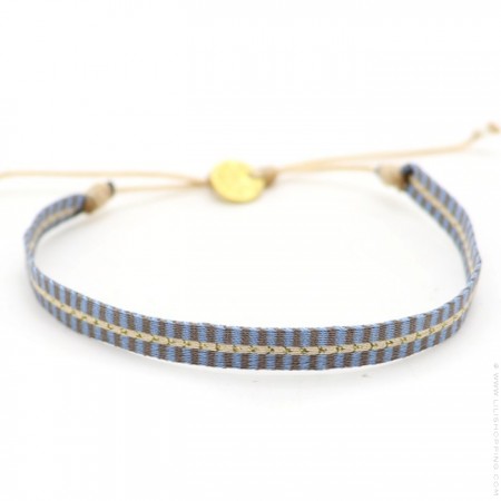Argentinas moka and blue bracelet