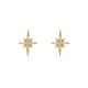 Boucles d'oreilles little Hoops plaquées or
