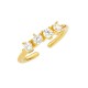 Sensuality gold Plated Ring