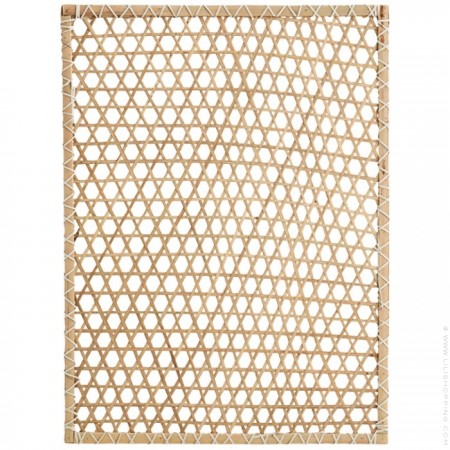 Porte cartes métal et bambou