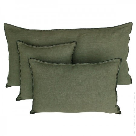 Mansa khaki cushion with inner