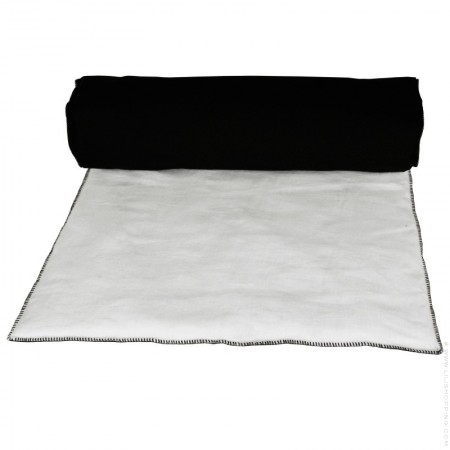 White mansa linen quilt