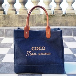 New Denim Mademoiselle Fani Coco mon Amour bag