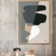 Affiche encadrée Mae Studio Composition 01 30 cm x 40 cm