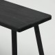 Nadi black long bench