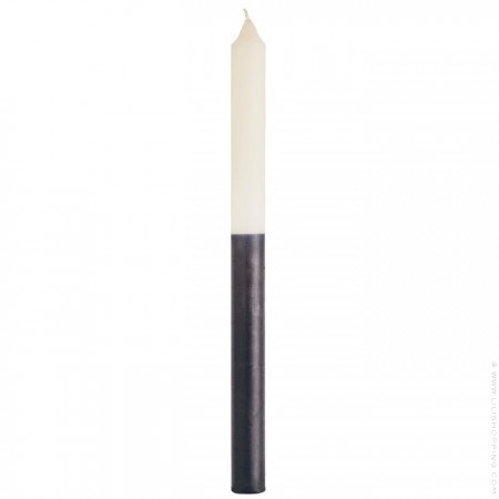 Two tone 29,5 cm candle