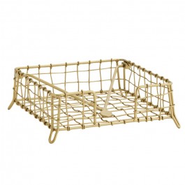 Iron napkin holder