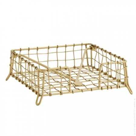 Iron napkin holder