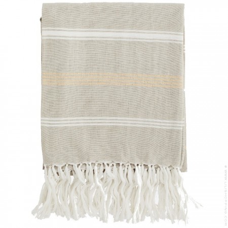 Stripped cotton towel