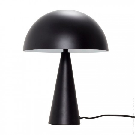 Mush mini black table lamp