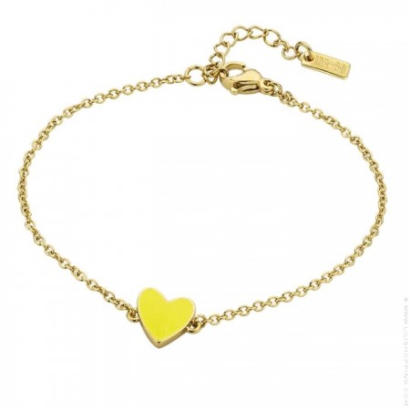 Bracelet Yellow Heart