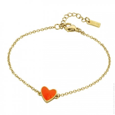 Bracelet Orange Heart
