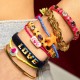 Rainbow Love handvowen bracelet