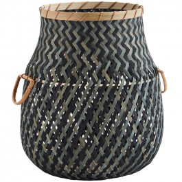 Bambou basket with handles