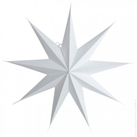 White paper star