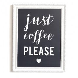 Affiche Cinq Mai - Just Coffee Please
