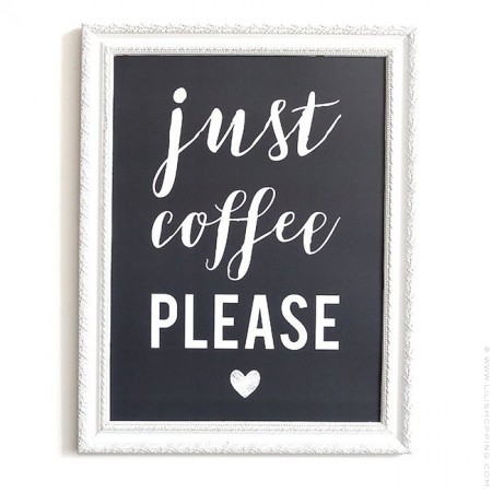 Affiche Cinq Mai - Just Coffee Please