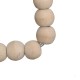 Natural wooden beads cross