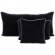 Housse de coussin rectangle NewDelhi kaki + intérieur