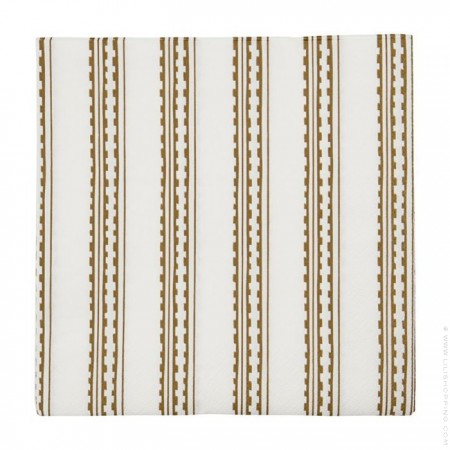 40 serviettes en papier Trace