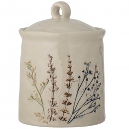 Stoneware flower jar