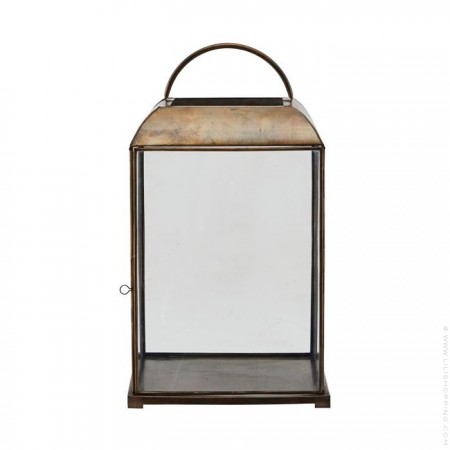 Medium antique gold Madurai lantern