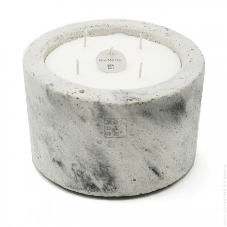 Bougie Indoor Urban Collection Grise S