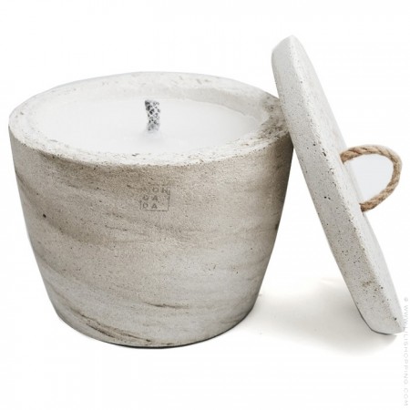 Beige XL Outdoor Urban Collection scented candle