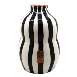 Black ray Gourd vase