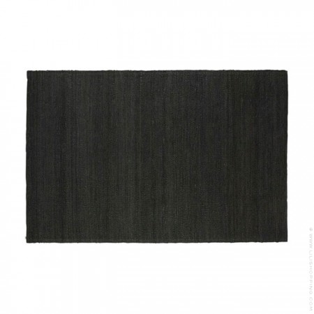 Hempi black 300 x 200 rug