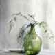 Tinka green glas vase