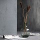 Tinka green glas vase