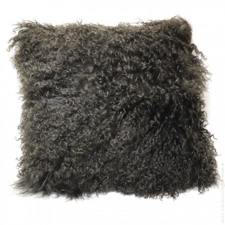 Genuine tibet lamb square cushion