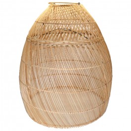 Rattan lampshade