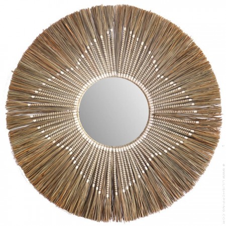 Miroir Surya blanc