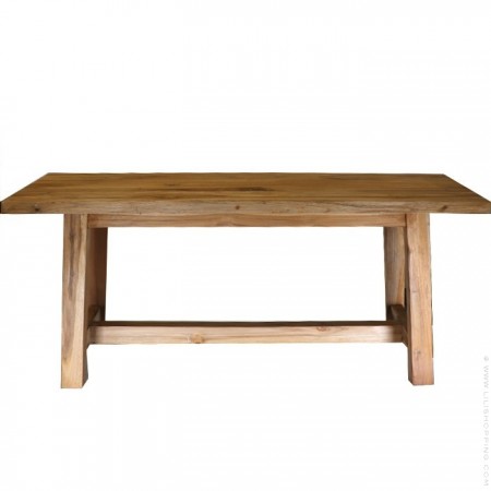 Banc Bulan 100 cm en teck recycl&eacute;