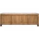 Reclaimed pine wood low sideboard