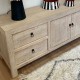 Reclaimed pine wood low sideboard