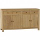 Four drawers  elm sideboard