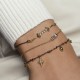 Bracelet Orange Heart