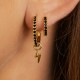 Delhi gold platted earrings