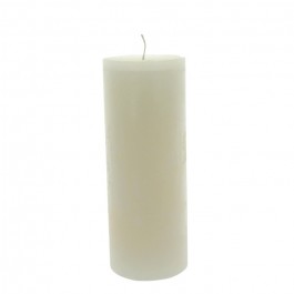 Large ivory candle