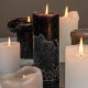 Large ivory candle