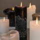 Large black candle